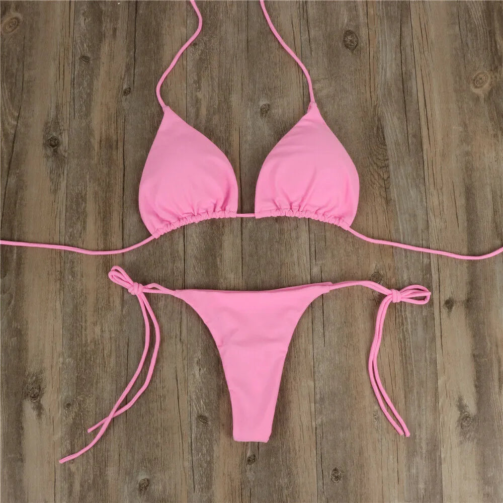 Brazilian Swimsuit Lace Bikini Set