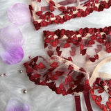 Intim Heart Lace Lingerie Set