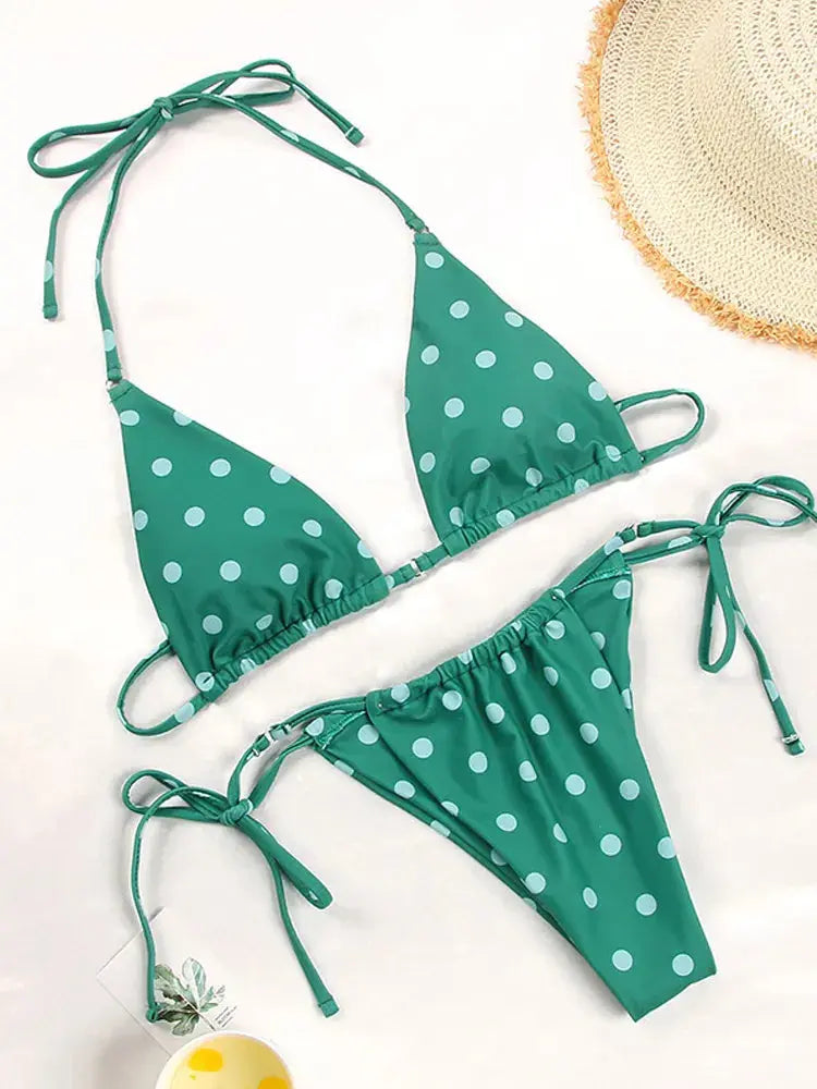 Adjustable Thin Strap Bikini String