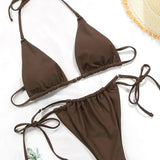 Adjustable Thin Strap Bikini String