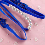 Open Crotch Beaded Pearl Panties