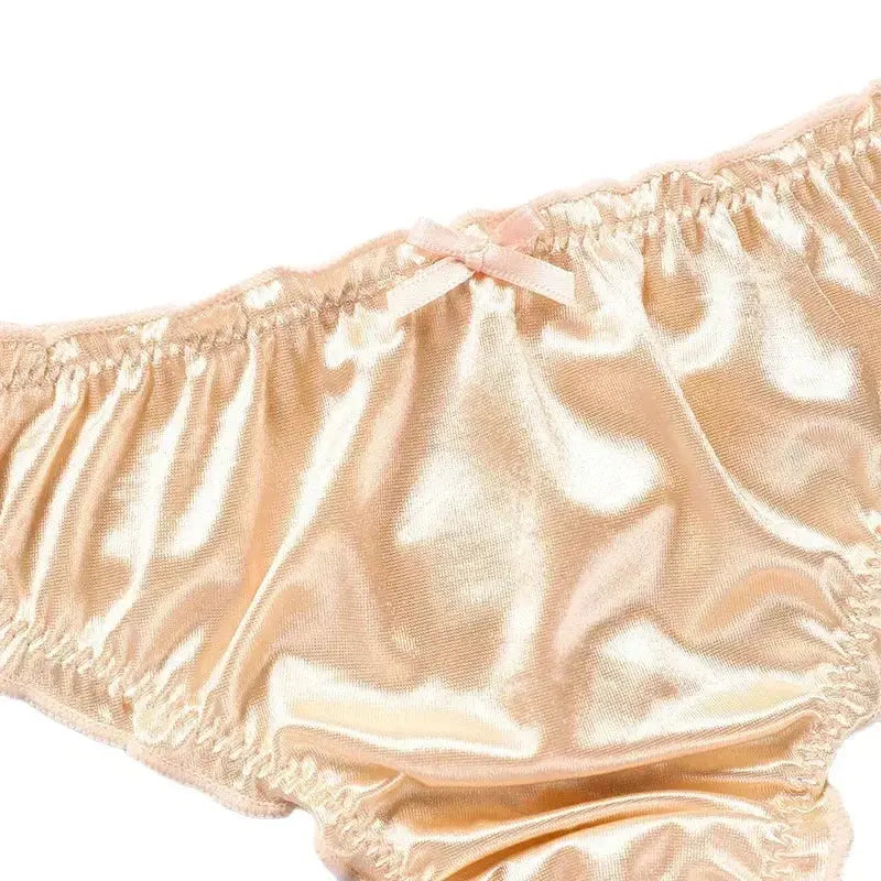 Luxury Satin T-Back Panties
