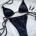 Triangle Cup Bikini Sexy Bathing Suit - Guan