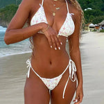 Triangle Cup Bikini Sexy Bathing Suit - Guan