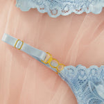 Crotchless Sexy Lingerie Set Open Bra - Guan