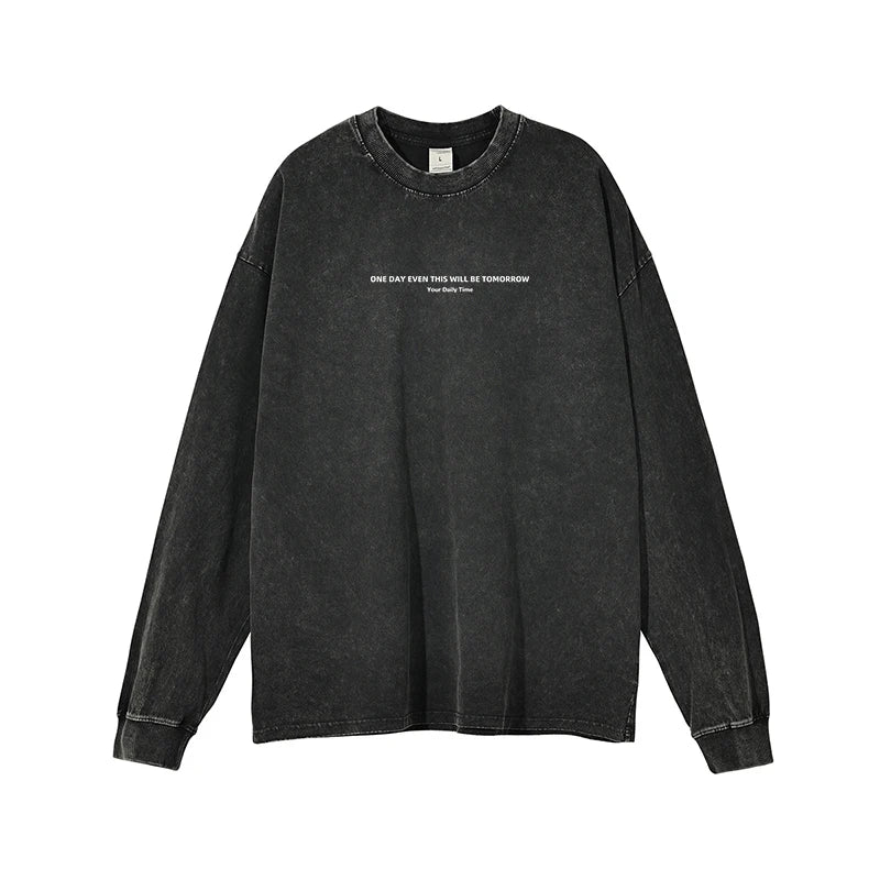 Y2K Acid Washed Vintage T-Shirt & Sweater