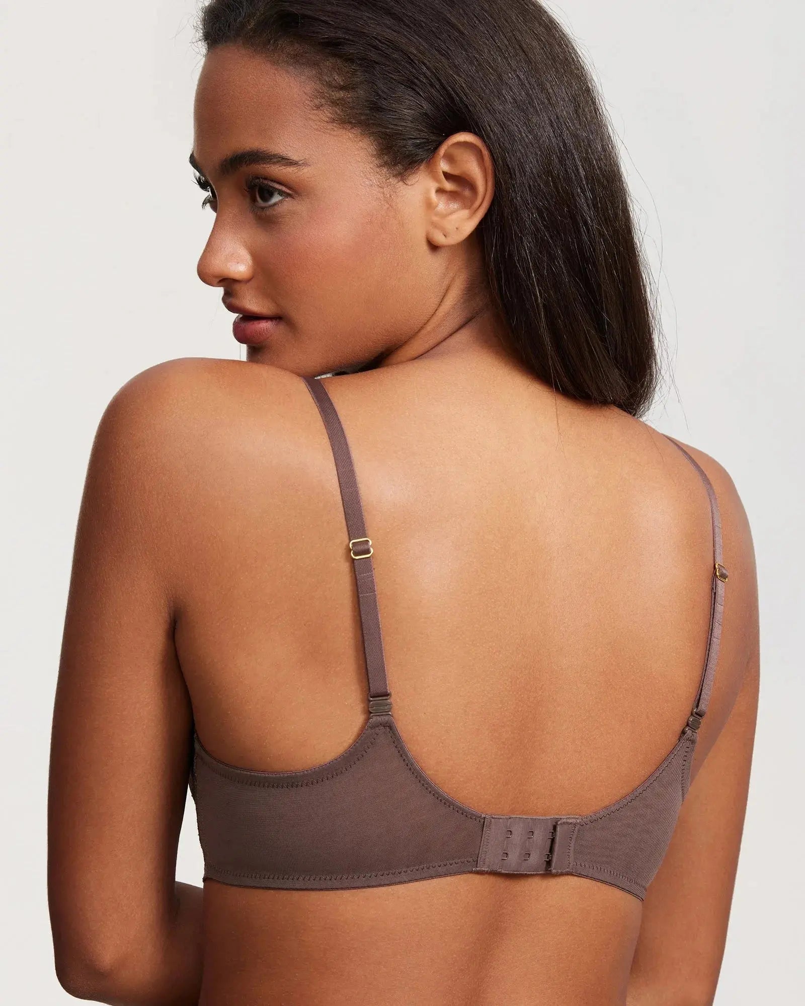 Lace Balconette Wired Push Up Bra - Guan