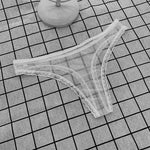 1pcs Sexy Sheer Thong Lace Crotch Mesh Guan Guanstore Lingerie