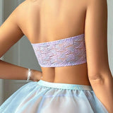 Princess Lingerie Lace Skirt Tube Top Set Guan