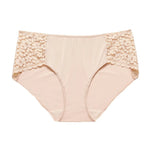 Guan Half Lace Floral Briefs