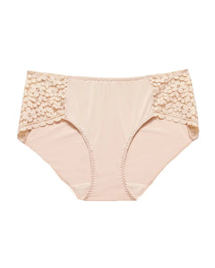 Guan Half Lace Floral Briefs