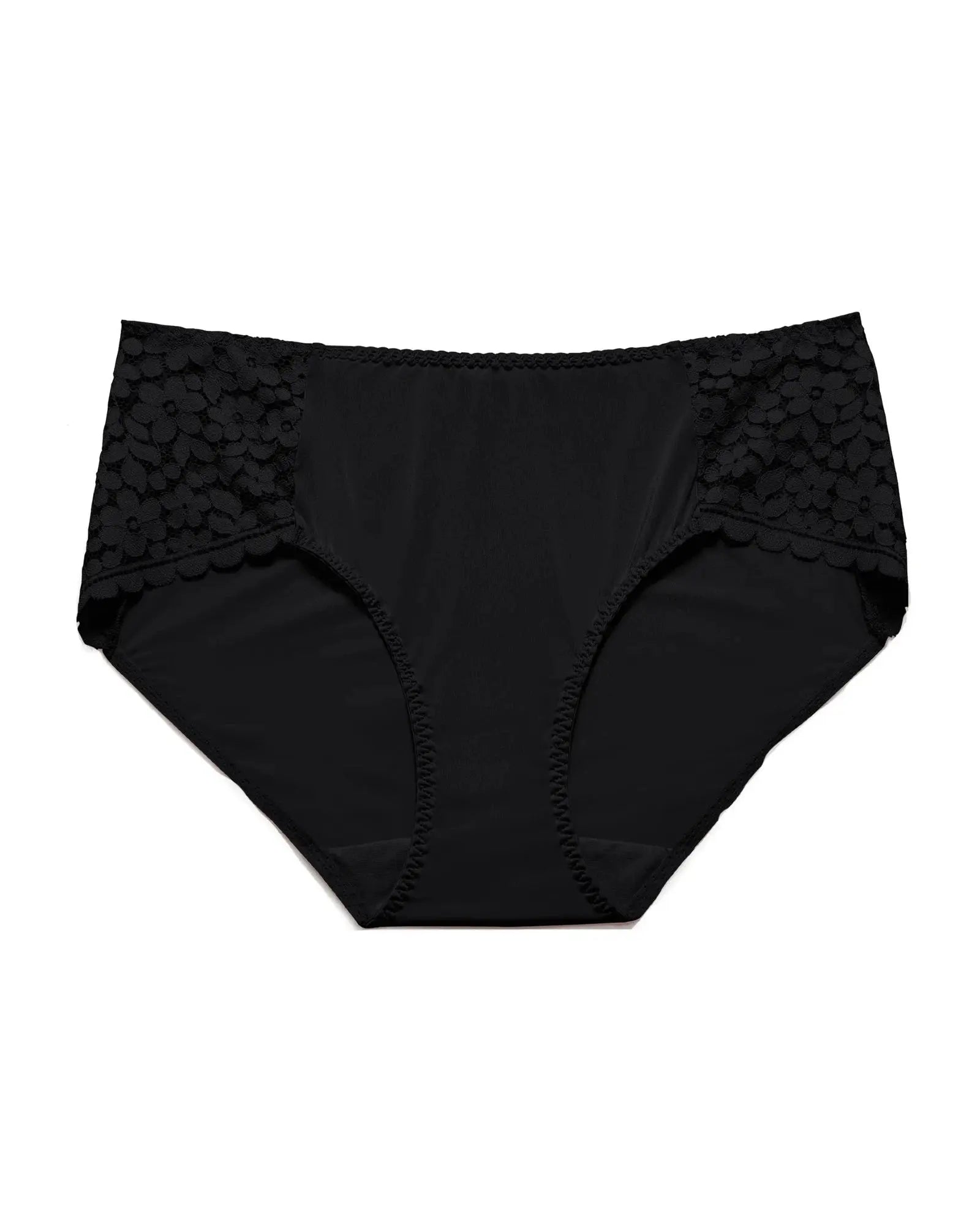 Guan Half Lace Floral Briefs