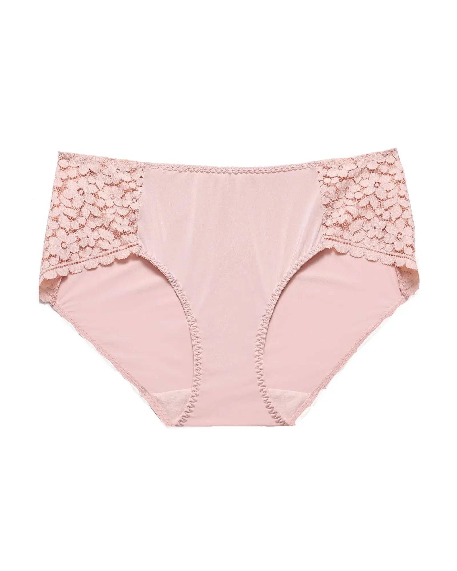 Guan Half Lace Floral Briefs