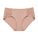 Guan Half Lace Floral Briefs