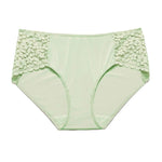 Guan Half Lace Floral Briefs