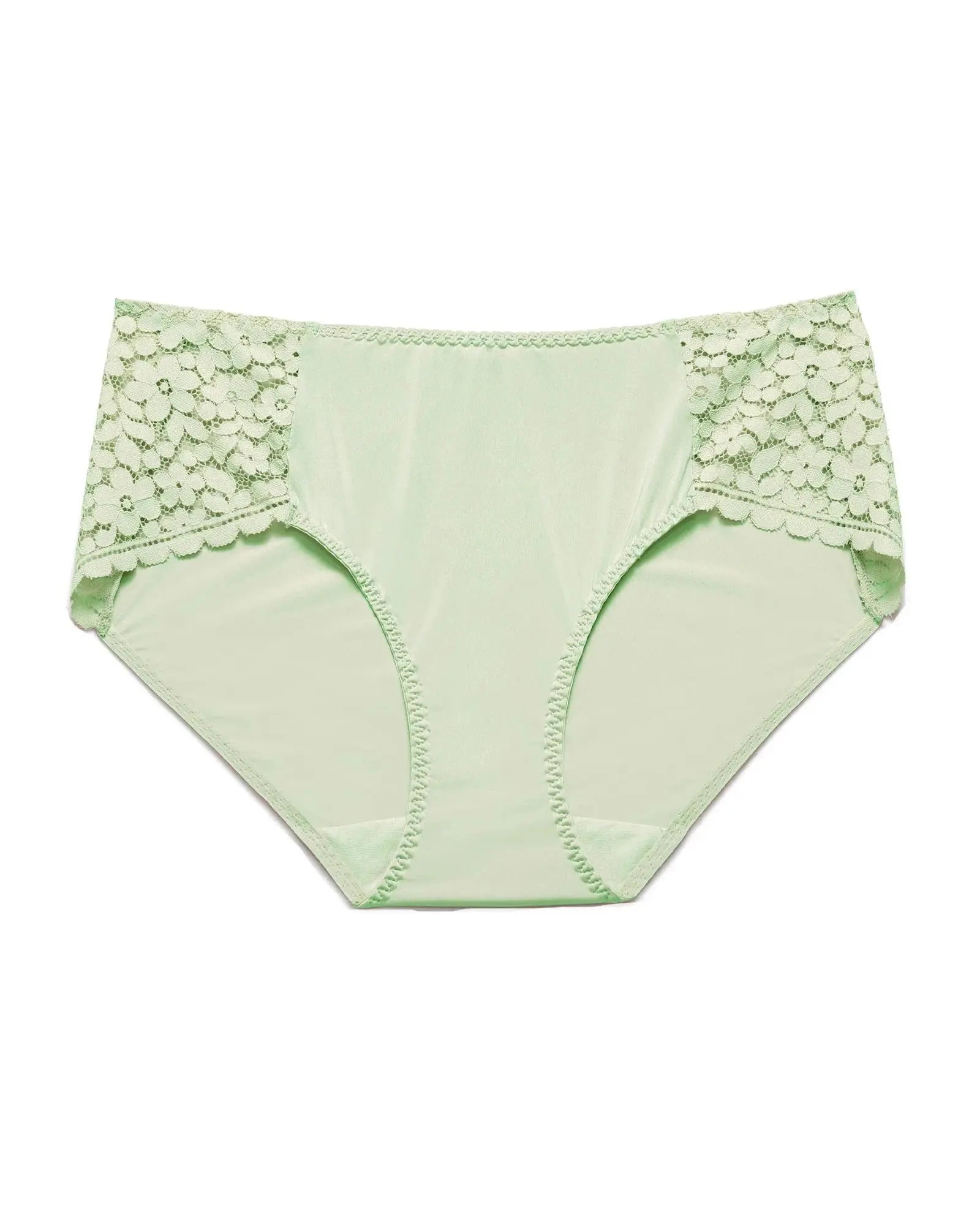 Guan Half Lace Floral Briefs