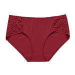 Guan Half Lace Floral Briefs