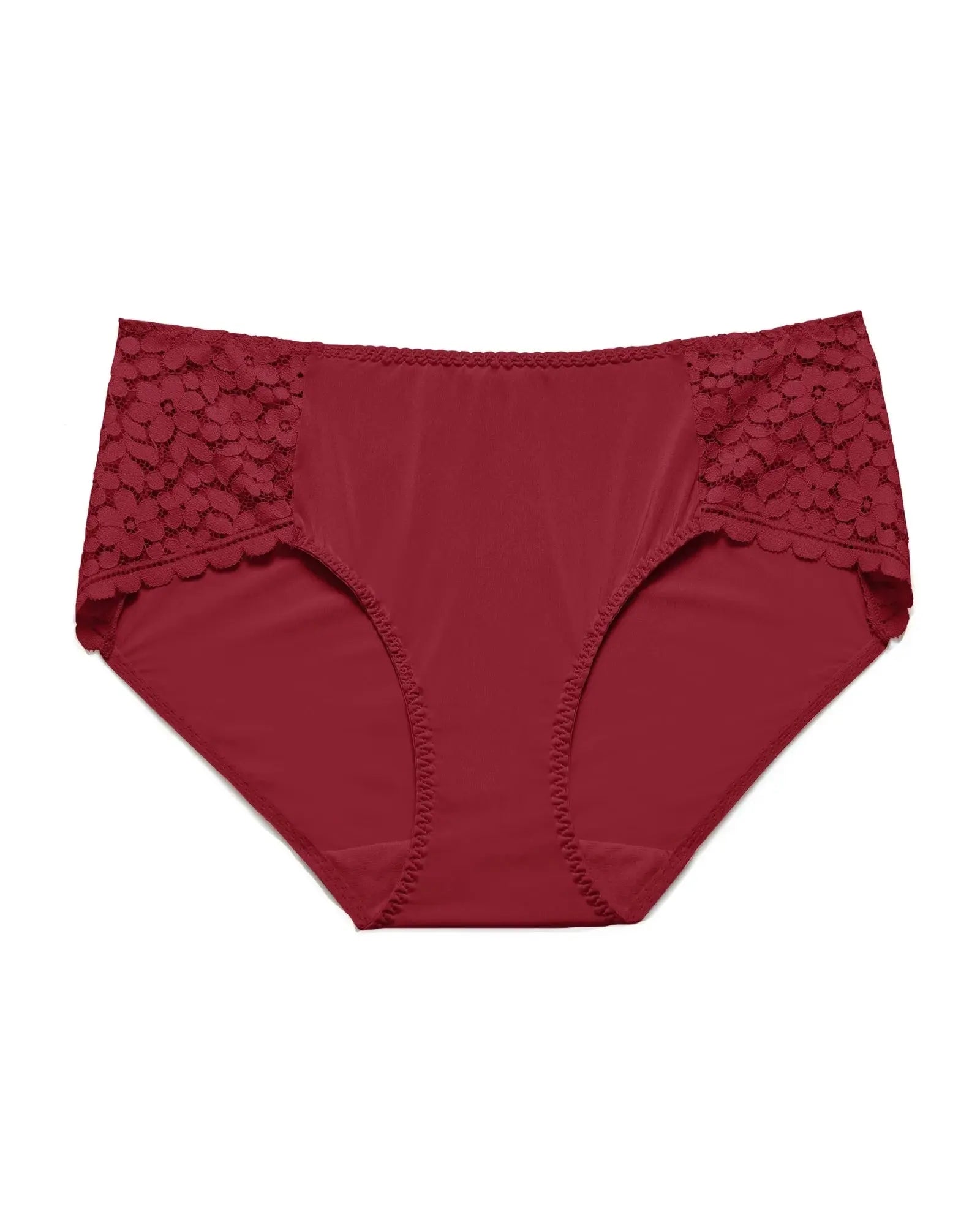 Guan Half Lace Floral Briefs