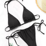 Adjustable Thin Strap Bikini String