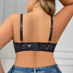 Plus Size Floral Lace Bras with Underwire